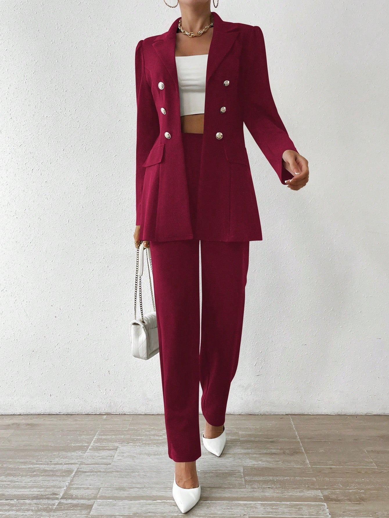 KAM-Long Sleeve Suit Ensemble