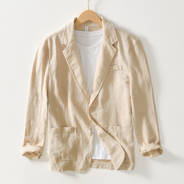 Ethan - Elegant linen jacket spring summer