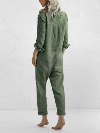 Annah - Jumpsuit with Long Sleeves