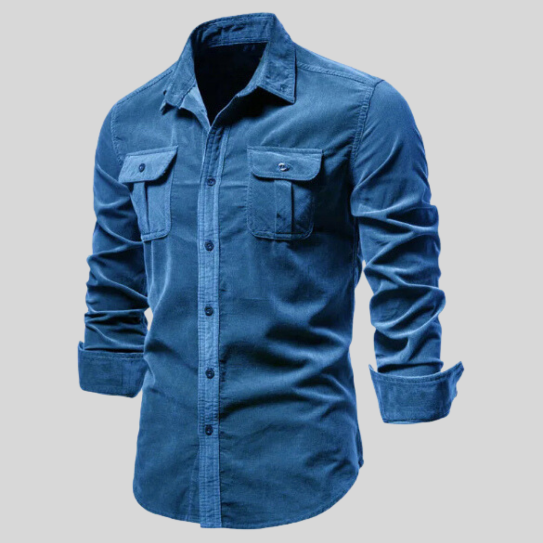 Wyatt Cotton Corduroy Shirt