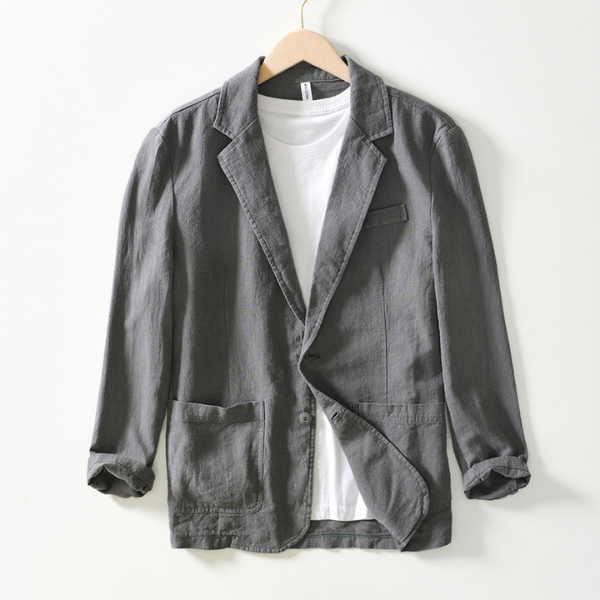 Ethan - Elegant linen jacket spring summer