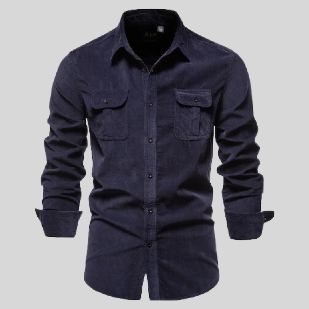 Wyatt Cotton Corduroy Shirt