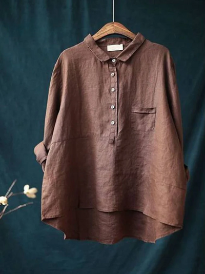 Zara | Casual Cotton Linen Shirt