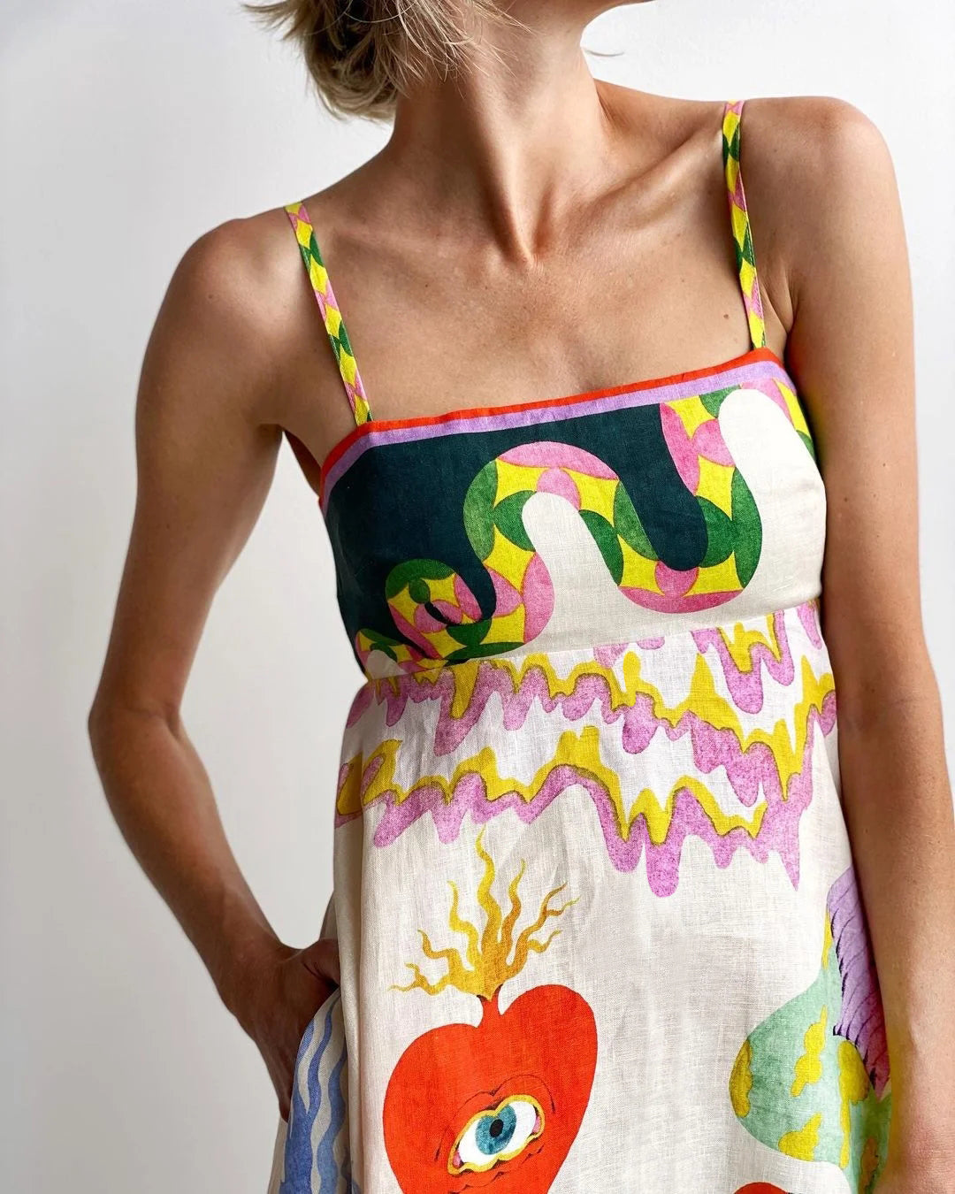 The Wondrous World Slip Dress