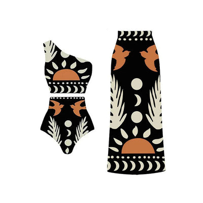 Chic Retro Totem Series Swimsuit