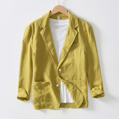 Ethan - Elegant linen jacket spring summer