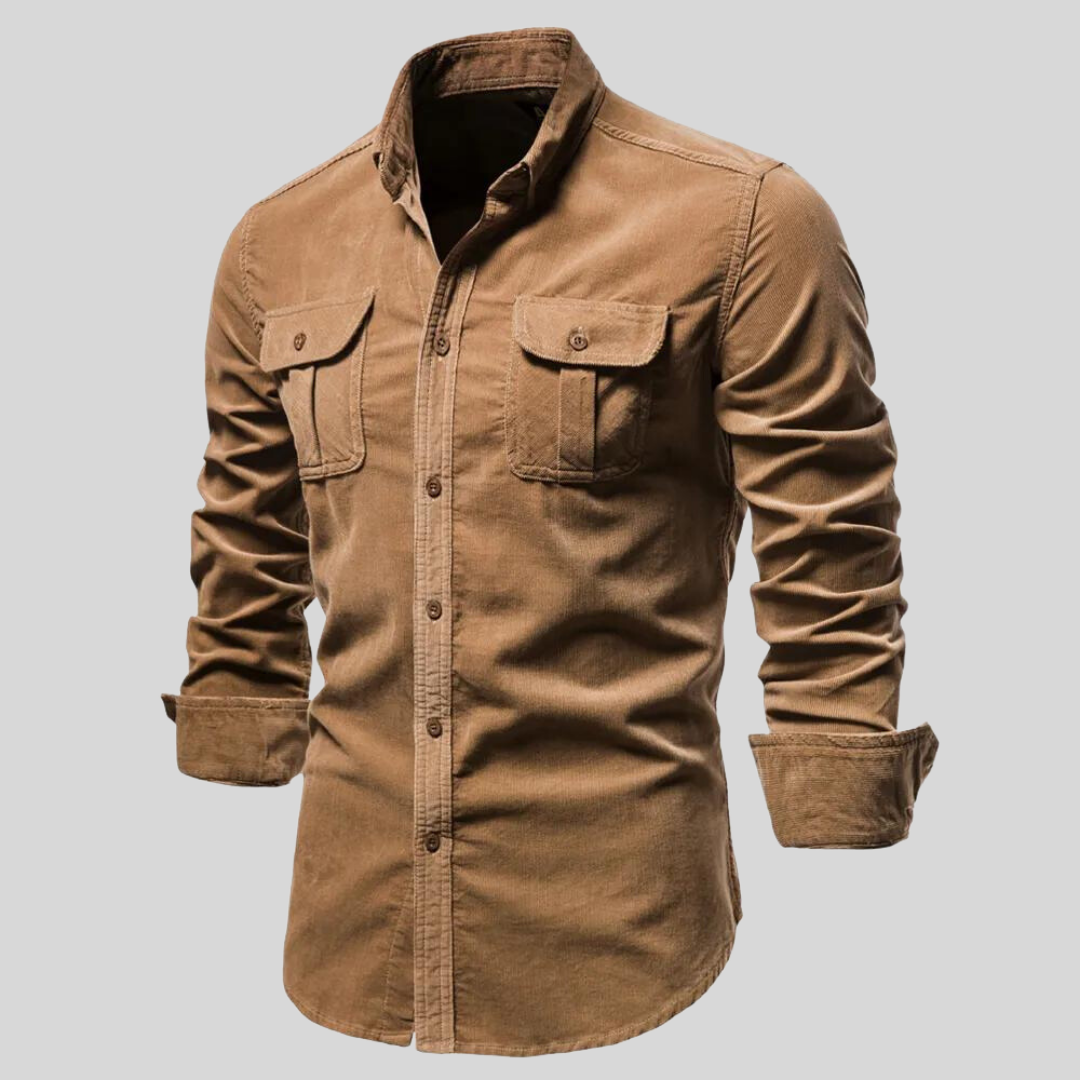 Wyatt Cotton Corduroy Shirt