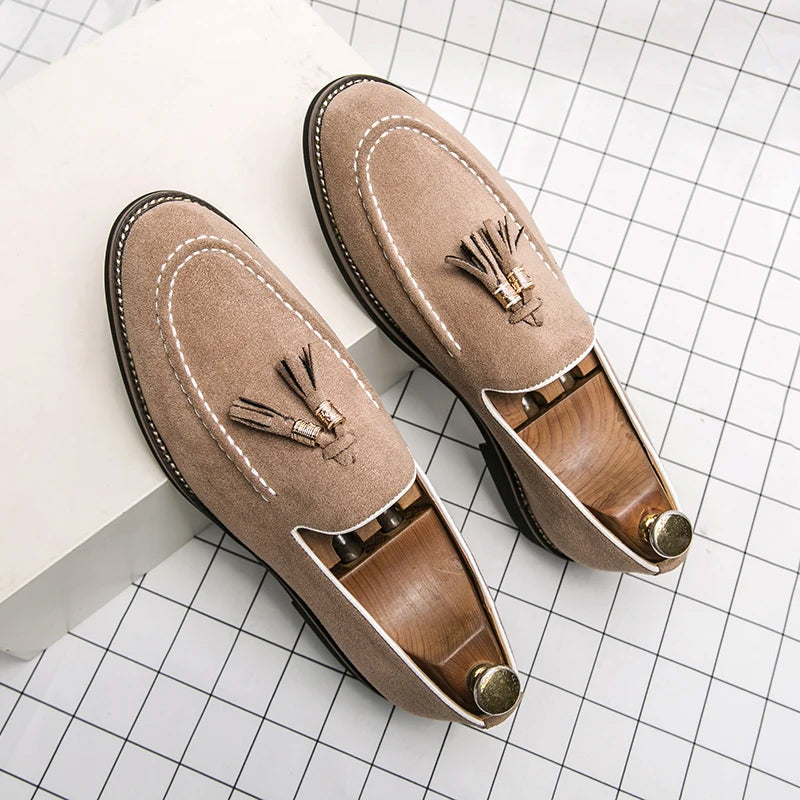 Jack Washington Sovereign Suede Loafers