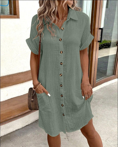 Chloe™ - Button-down dress