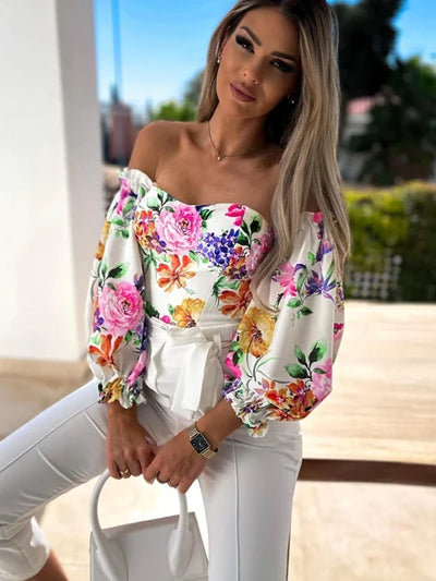 Floral Fantasy Crop Top