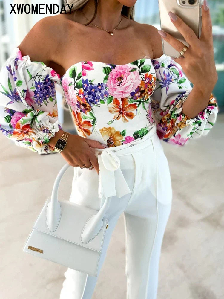 Floral Fantasy Crop Top