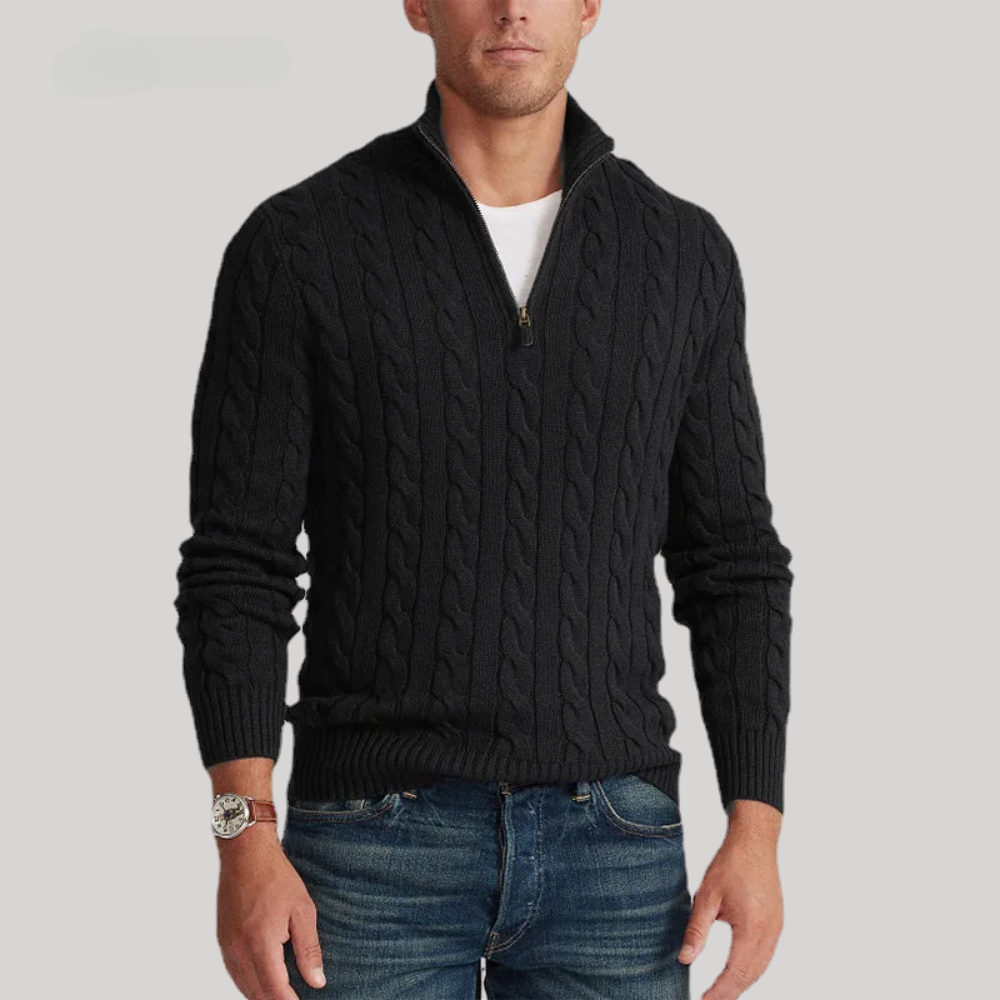 James | Half Zip Sweater