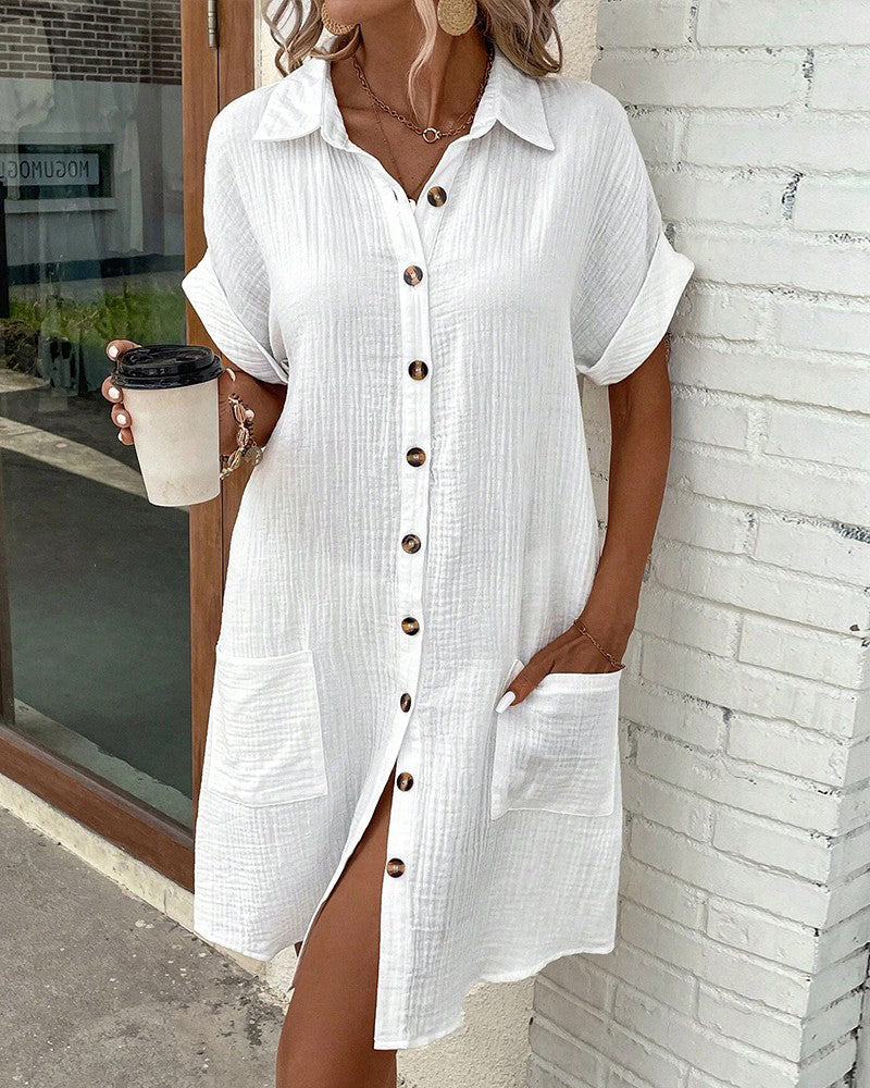 Chloe™ - Button-down dress