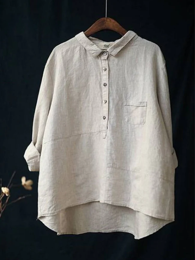 Zara | Casual Cotton Linen Shirt