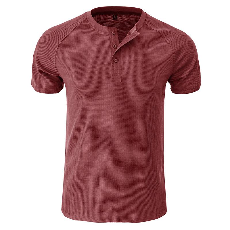 Men's Tough Guy Short Sleeve Henley T-Shirt