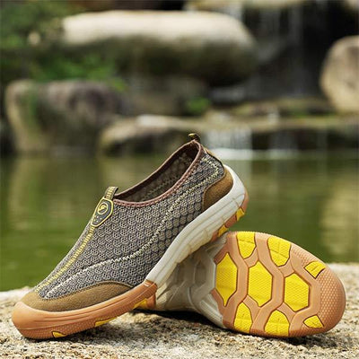 MEN'S MESH OUTDOOR HIKING SHOES