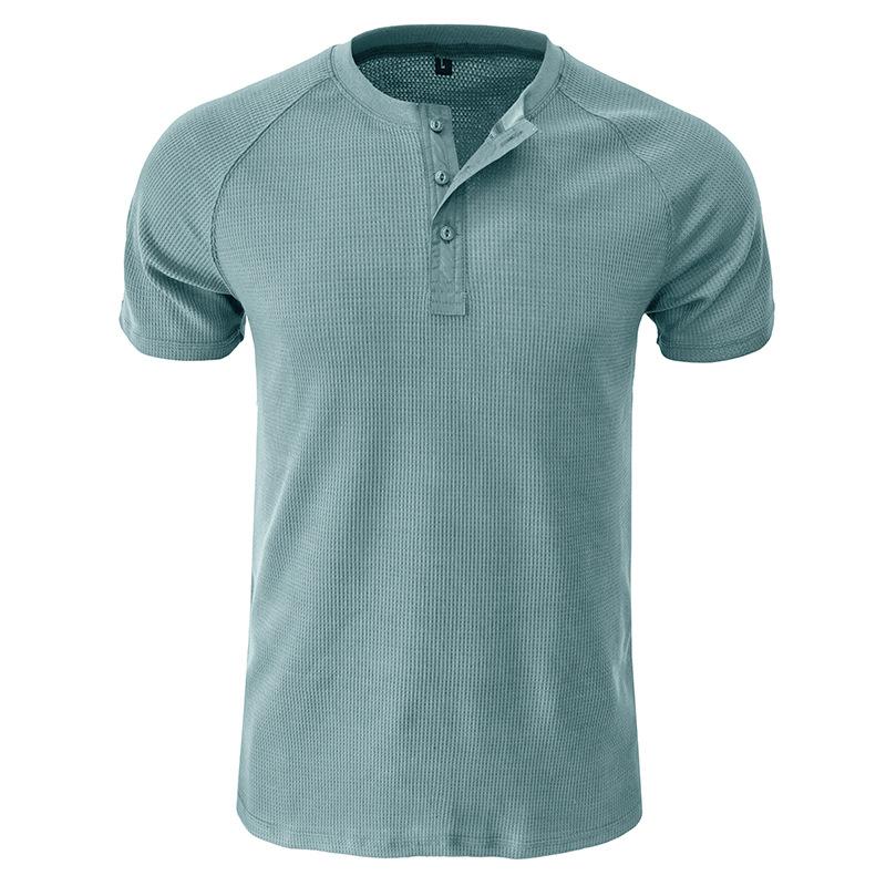 Men's Tough Guy Short Sleeve Henley T-Shirt