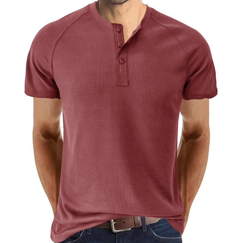 Men's Tough Guy Short Sleeve Henley T-Shirt